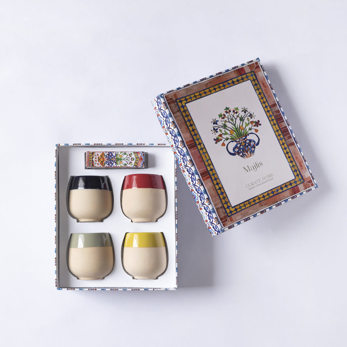 Majlis - Ceramic Cups and Playing Cards