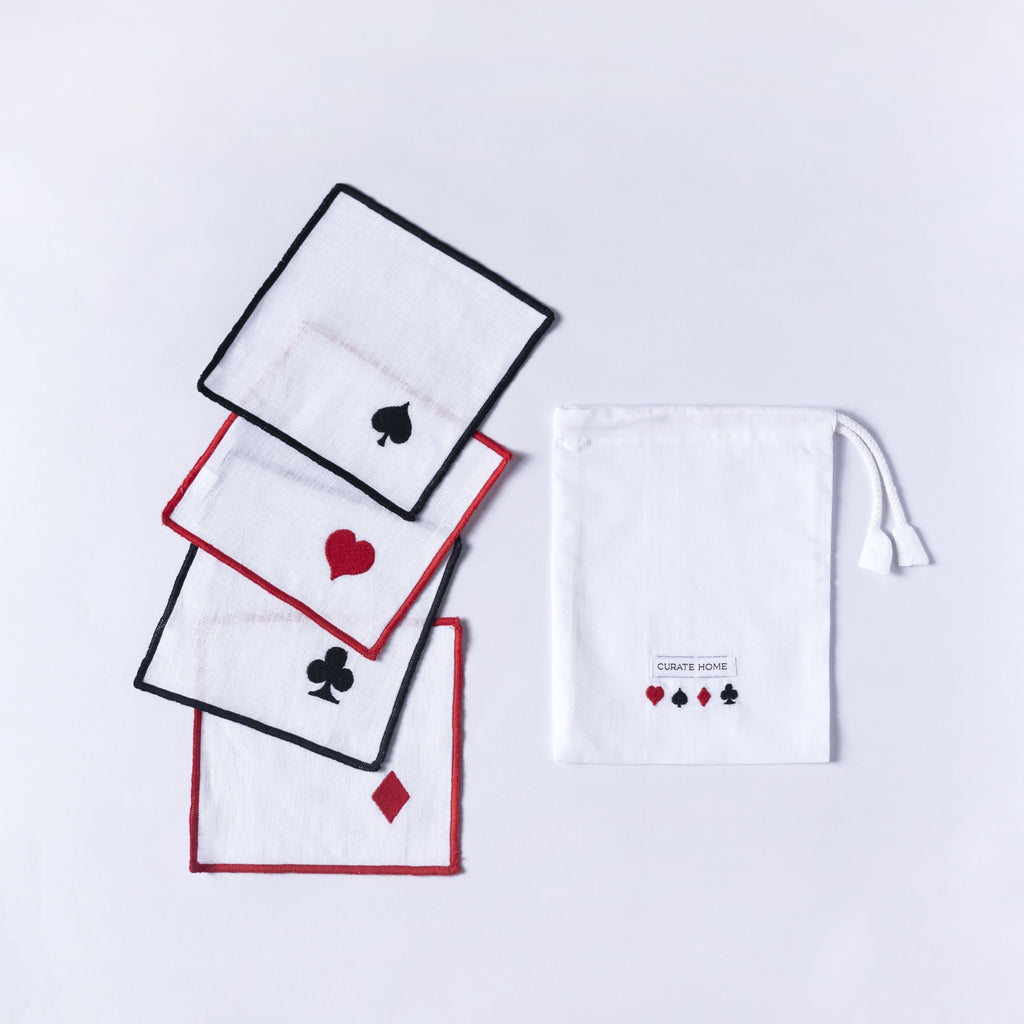 Majlis - Linen Cocktail Napkins