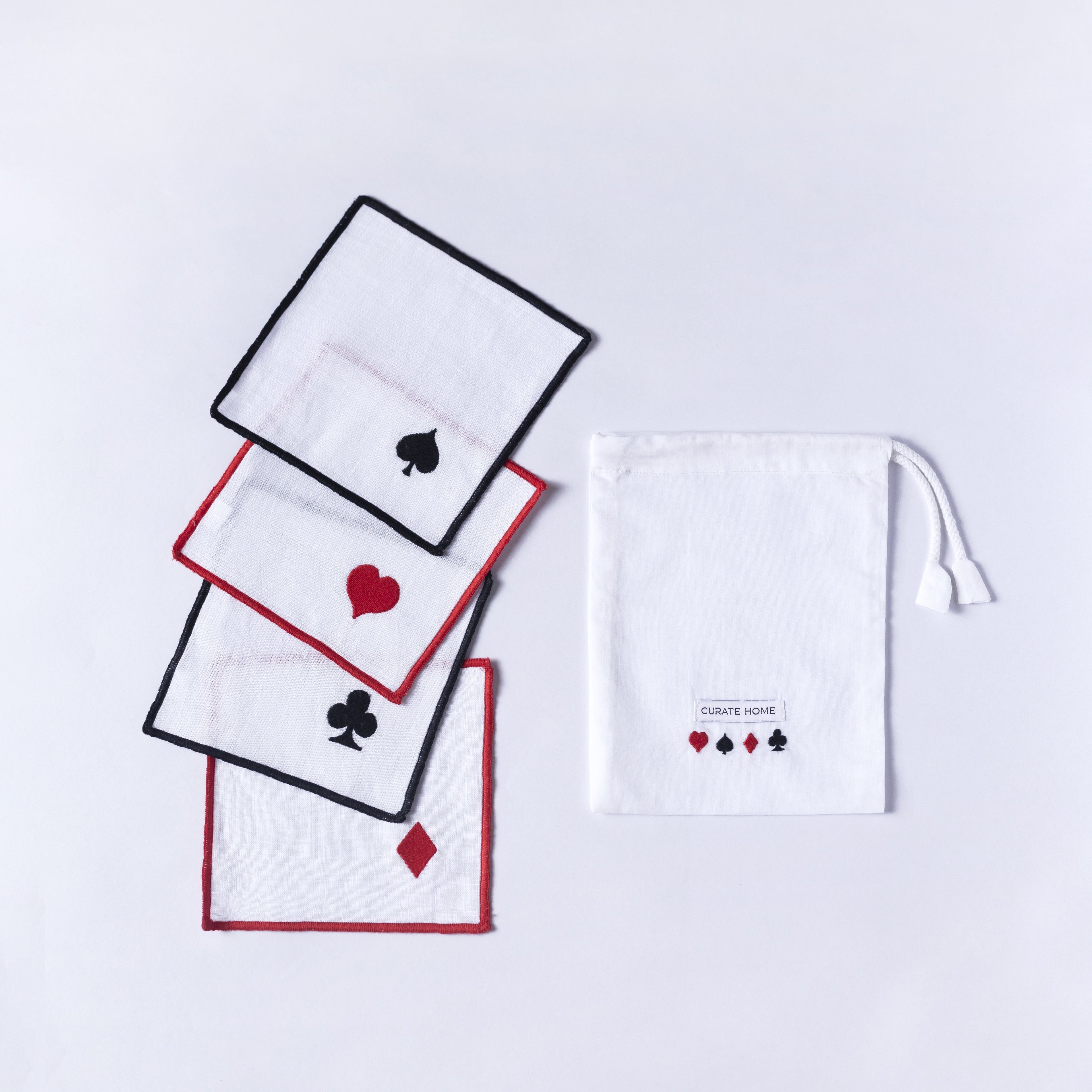 Majlis - Linen Cocktail Napkins