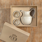 Almas Jug with 2 Ceramic Glasses Set