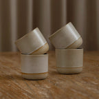 Modern Ceramic Cup - Set of 4