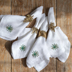 Firoze Linen Table Mats and Dinner Napkins Gift Set