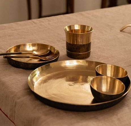 KANSA 10" THALI SET - Set of 7
