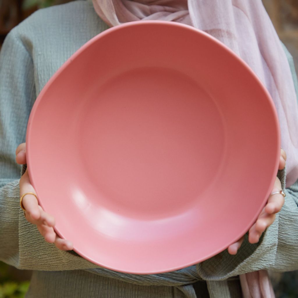 Pink Serving Bowl - Big