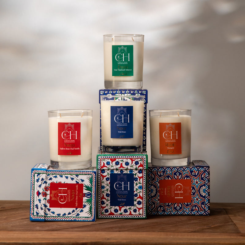 Signature home fragrances and candles