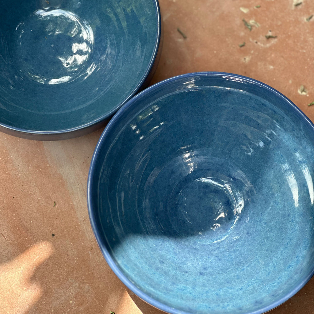 Handmade Bowl Medium Sapphire Sky