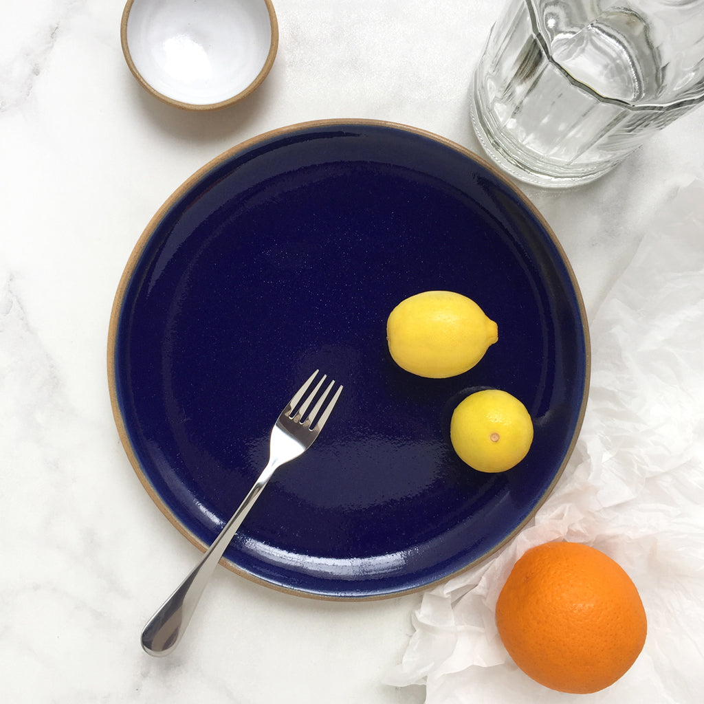 Coupe Dinner Plate - Cobalt