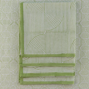 Gul Dinner Napkins Set - Lime