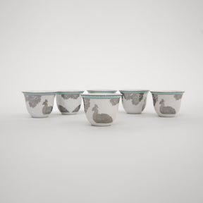 Jahan 6pcs. Cawa Cup Set