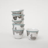 Jahan 6pcs. Cawa Cup Set