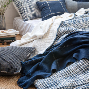Zaton Throw Indigo