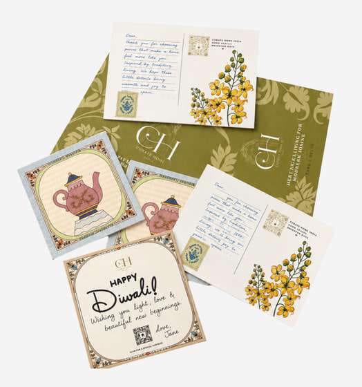 Personalised Diwali cards